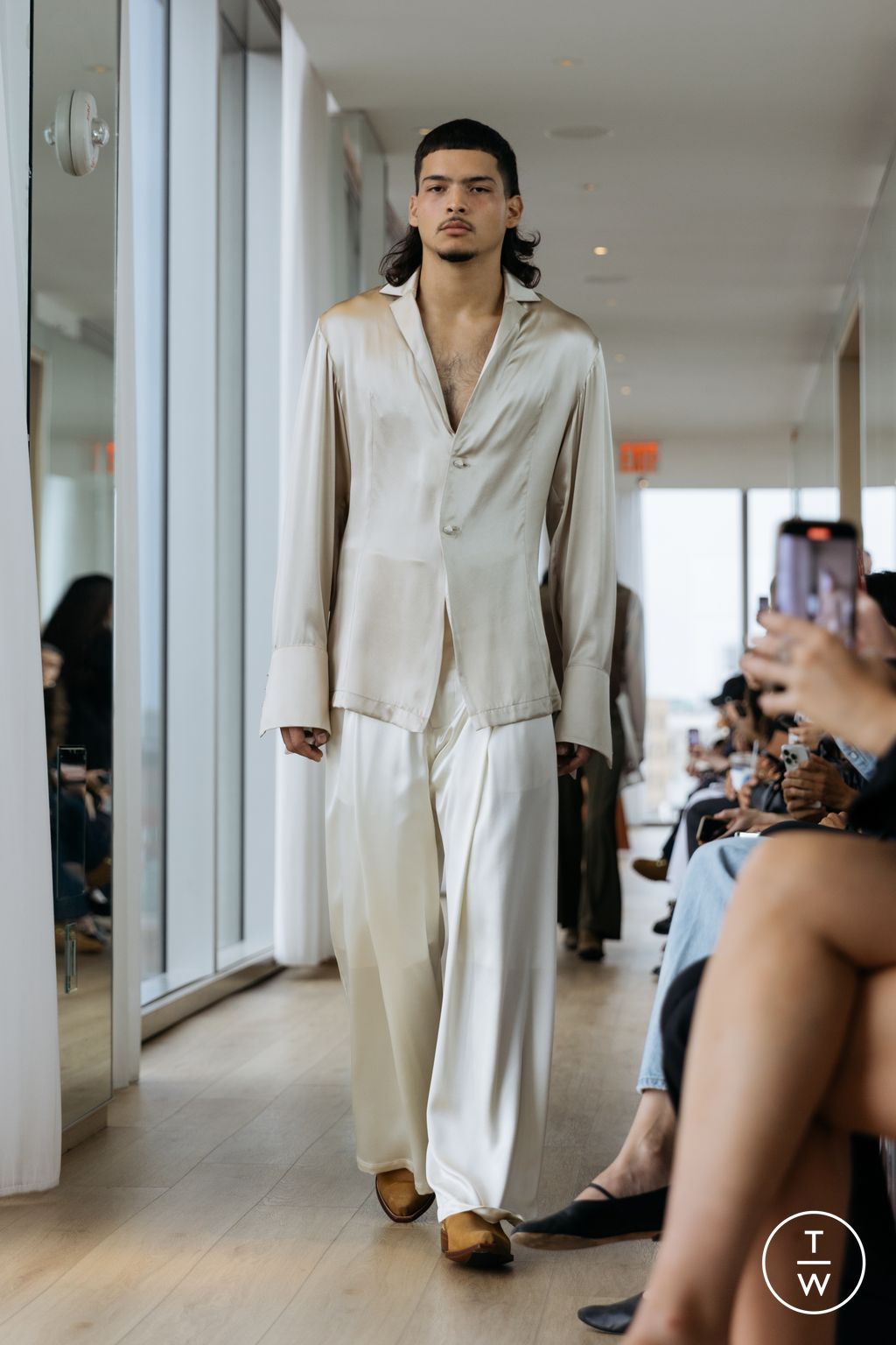 Fashion Week New York Spring/Summer 2025 look 2 de la collection Campillo womenswear