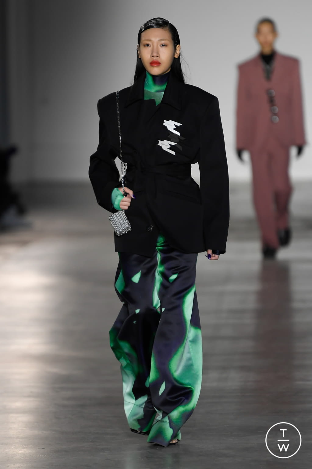 Fashion Week London Fall/Winter 2020 look 20 from the Pronounce collection menswear