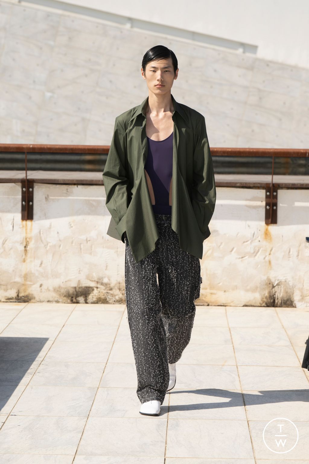 Fashion Week Florence - Pitti Spring/Summer 2026 look 20 from the Niccolò Pasqualetti collection menswear