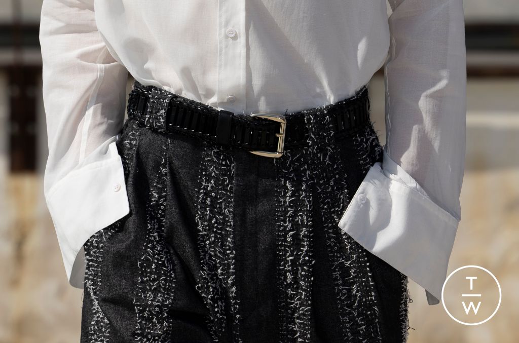 Fashion Week Florence - Pitti Spring/Summer 2026 look 17 from the Niccolò Pasqualetti collection menswear accessories