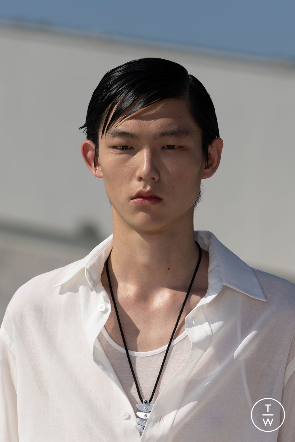 Fashion Week Florence - Pitti Spring/Summer 2026 look 18 from the Niccolò Pasqualetti collection 男装配饰