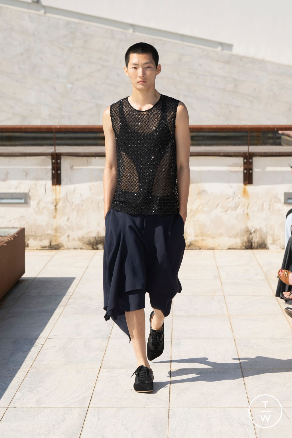 Fashion Week Florence - Pitti Spring/Summer 2026 look 25 from the Niccolò Pasqualetti collection menswear