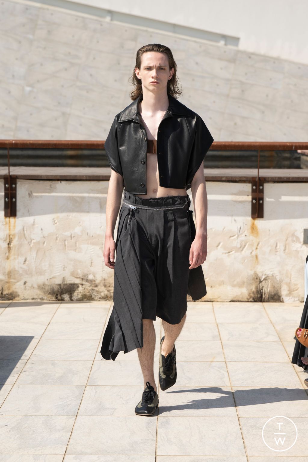 Fashion Week Florence - Pitti Spring/Summer 2026 look 26 from the Niccolò Pasqualetti collection menswear