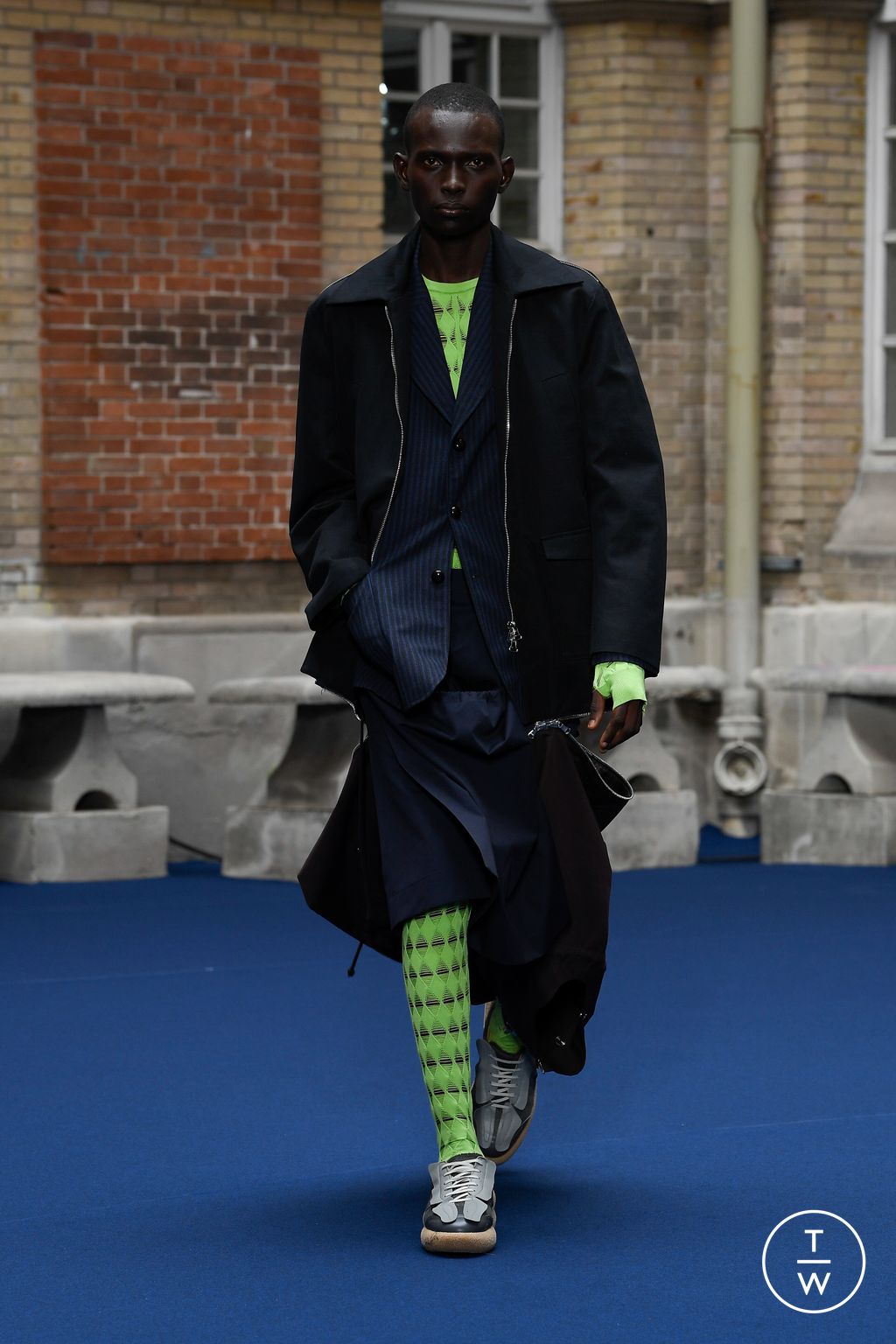 Fashion Week Paris Spring/Summer 2023 look 29 de la collection Namacheko menswear