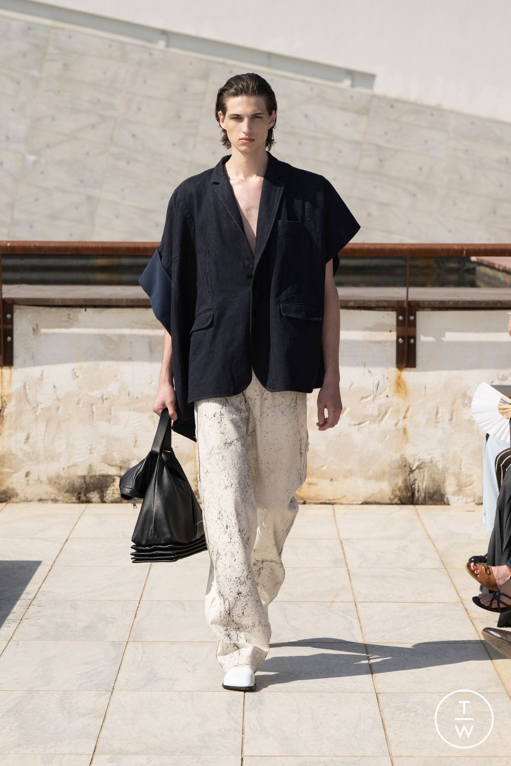 Fashion Week Florence - Pitti Spring/Summer 2026 look 30 from the Niccolò Pasqualetti collection menswear