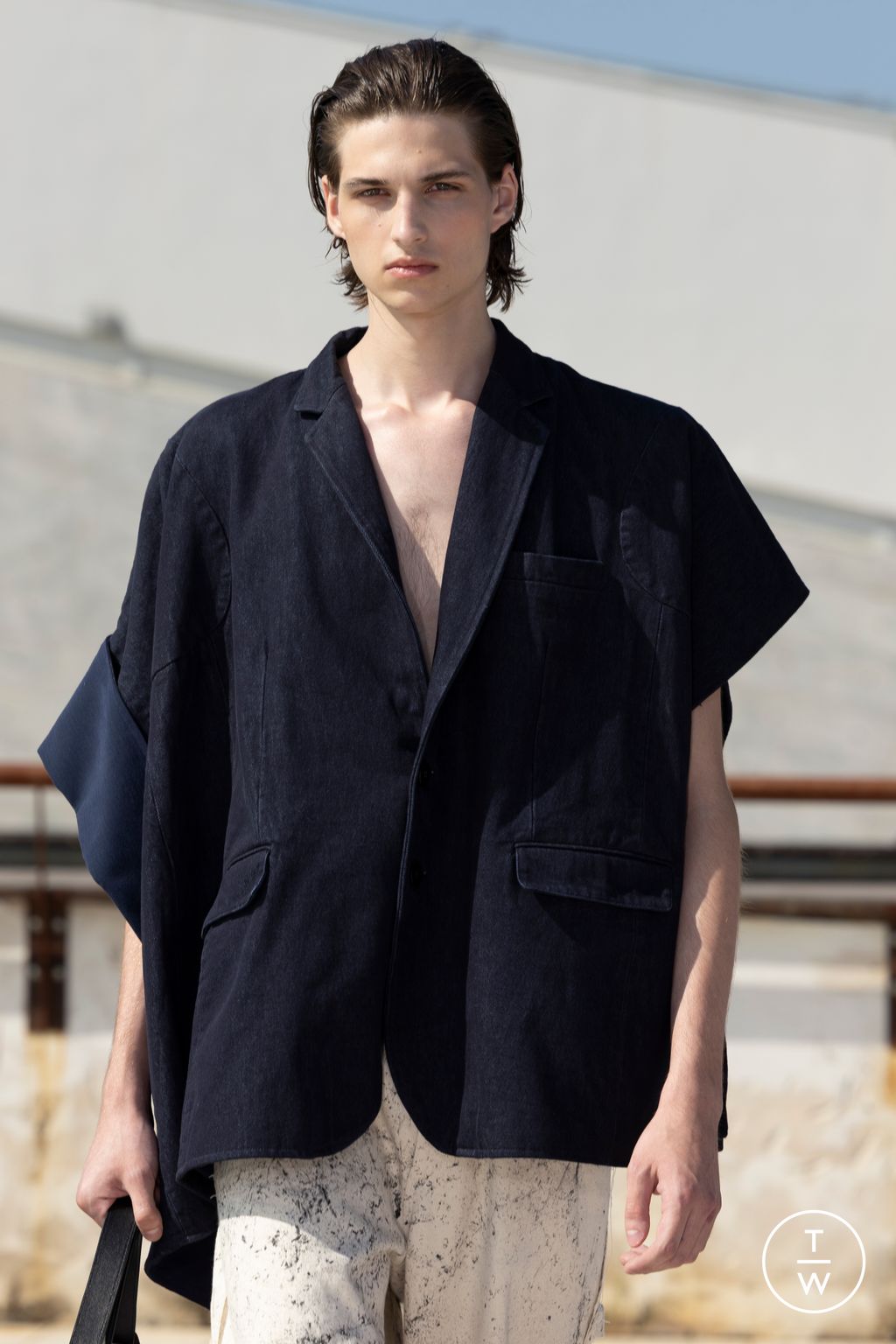 Fashion Week Florence - Pitti Spring/Summer 2026 look 28 from the Niccolò Pasqualetti collection menswear accessories