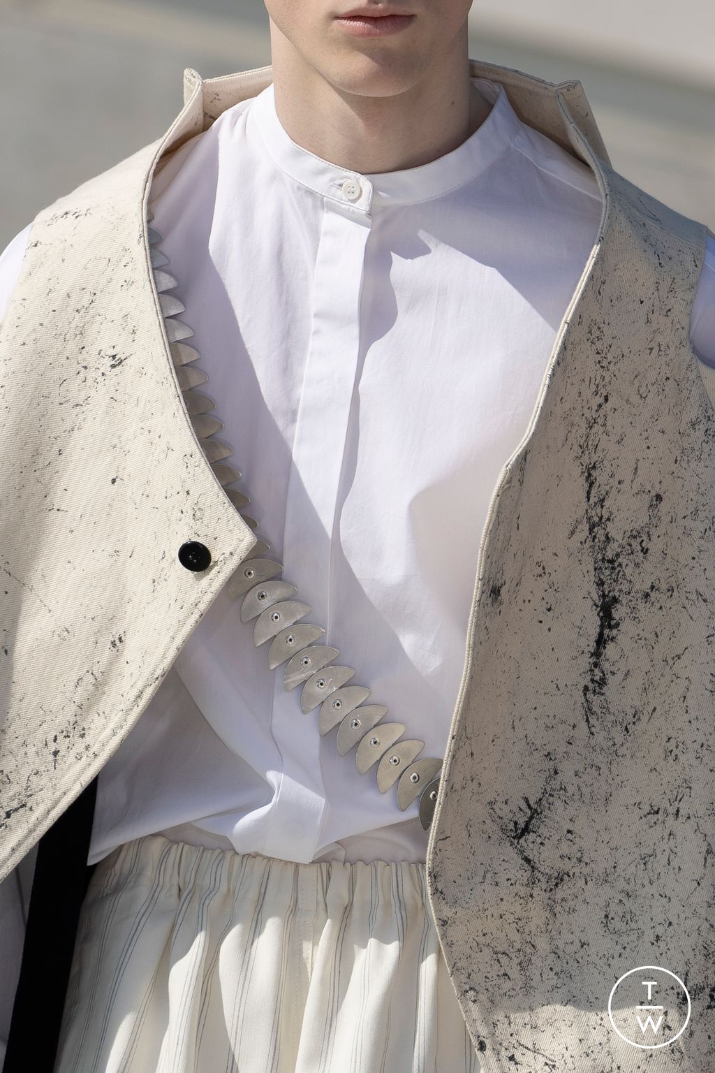 Fashion Week Florence - Pitti Spring/Summer 2026 look 34 from the Niccolò Pasqualetti collection menswear accessories