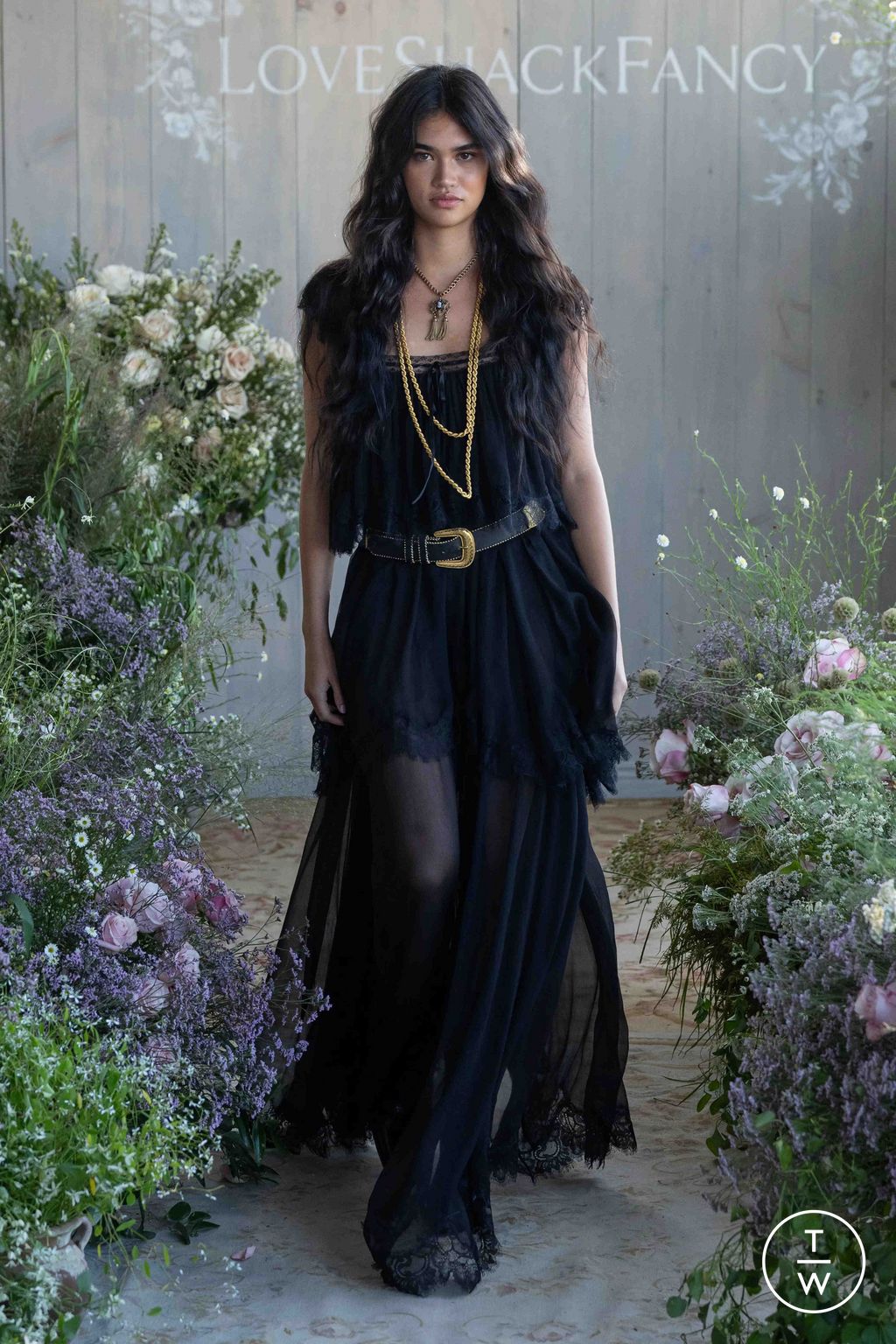 Fashion Week New York Spring/Summer 2026 look 39 de la collection LoveShackFancy womenswear