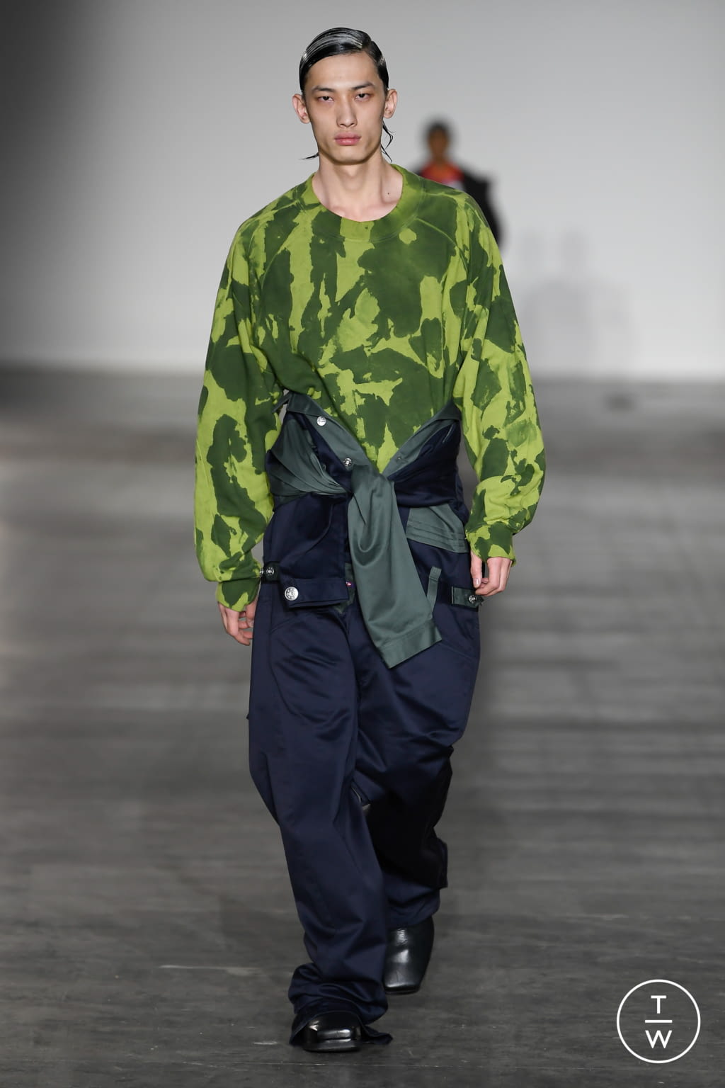 Fashion Week London Fall/Winter 2020 look 39 from the Pronounce collection 男装