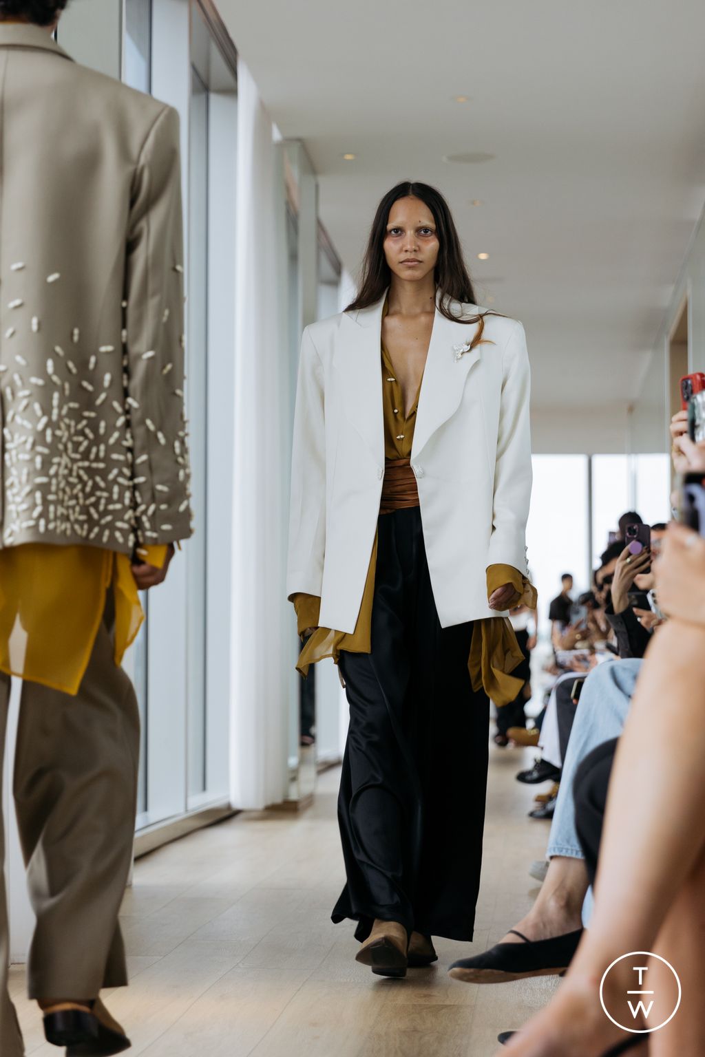 Fashion Week New York Spring/Summer 2025 look 4 from the Campillo collection womenswear