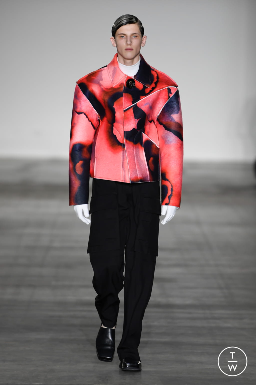 Fashion Week London Fall/Winter 2020 look 41 from the Pronounce collection 男装