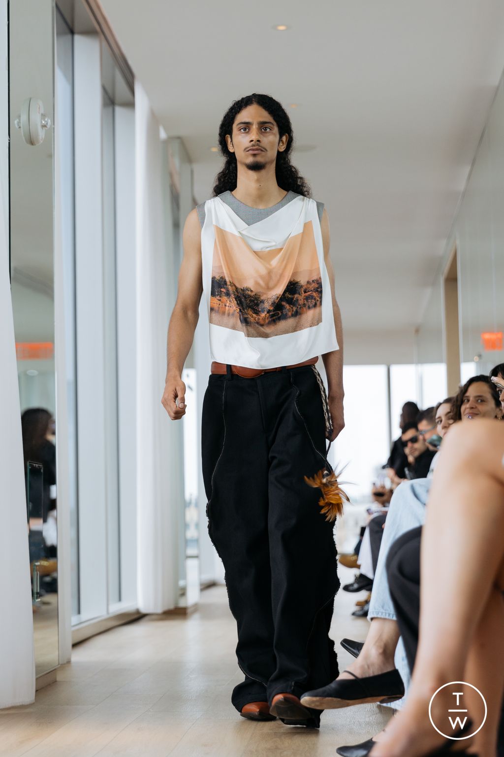 Fashion Week New York Spring/Summer 2025 look 5 de la collection Campillo womenswear