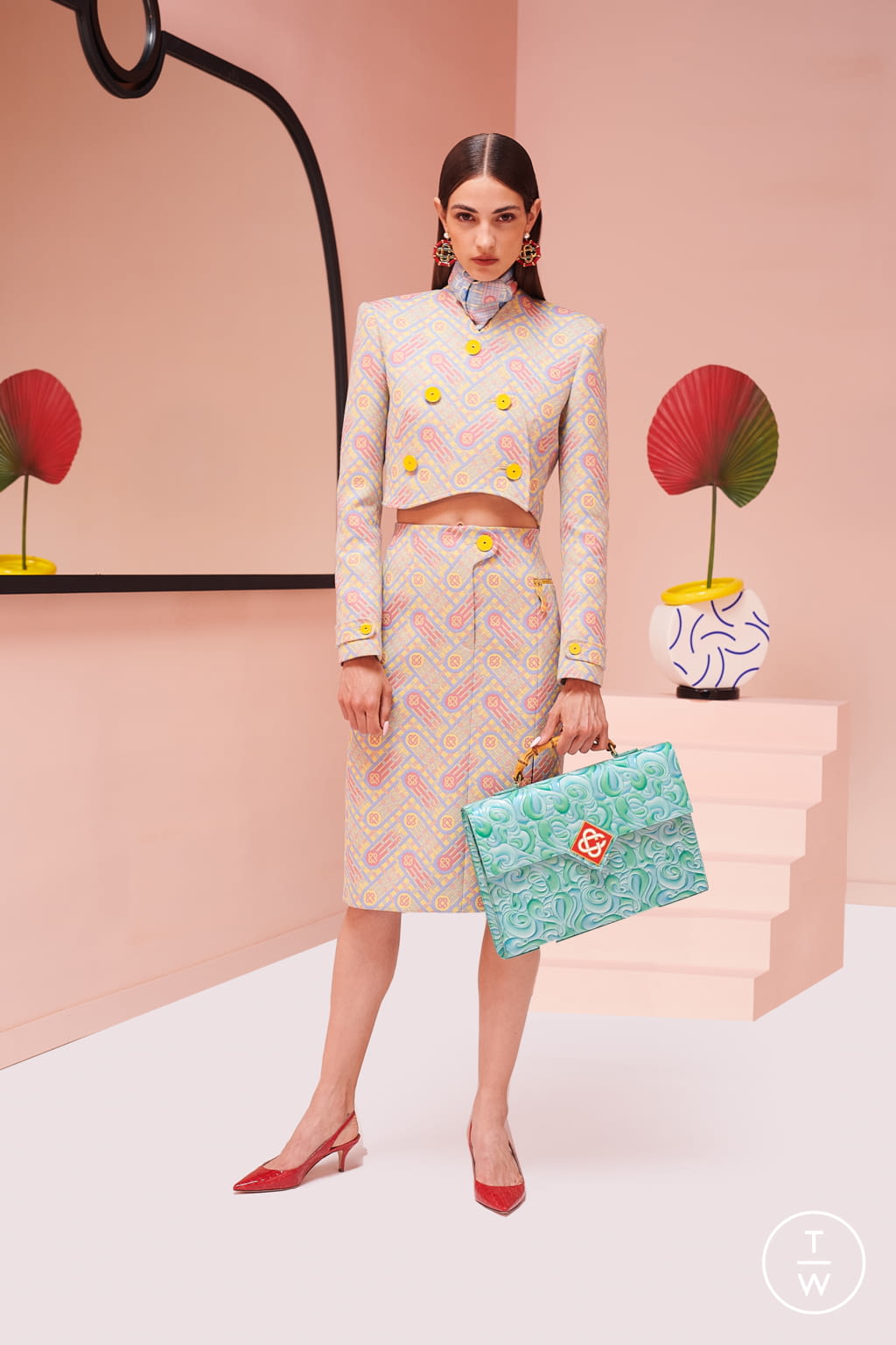Fashion Week Paris Spring/Summer 2022 look 6 de la collection Casablanca menswear