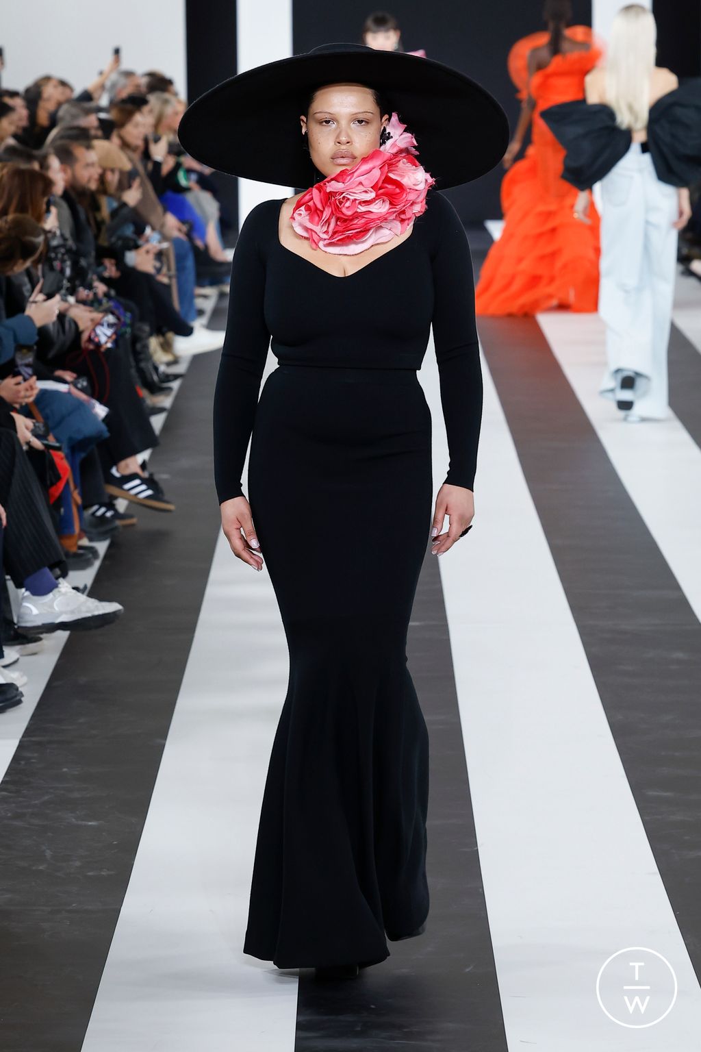 Fashion Week Paris Fall/Winter 2023 look 5 de la collection Nina Ricci womenswear