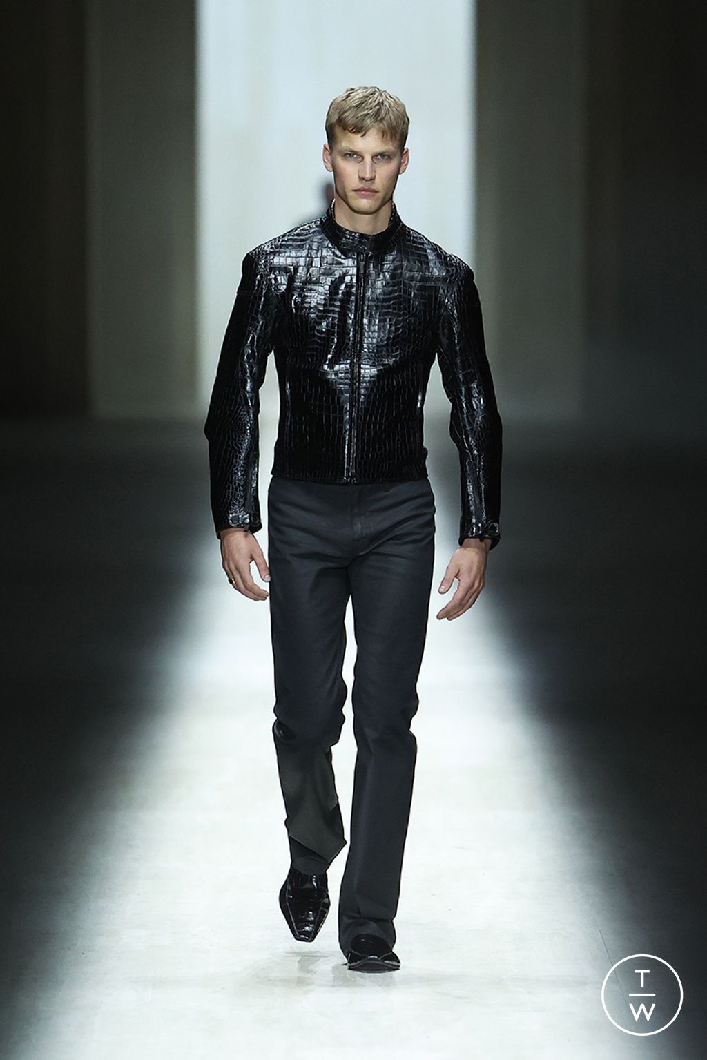 Fashion Week Milan Fall/Winter 2026 look 6 from the Gucci collection womenswear