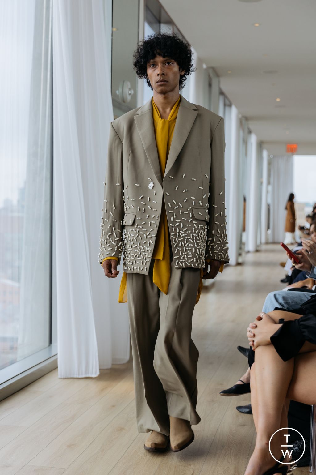 Fashion Week New York Spring/Summer 2025 look 9 from the Campillo collection womenswear