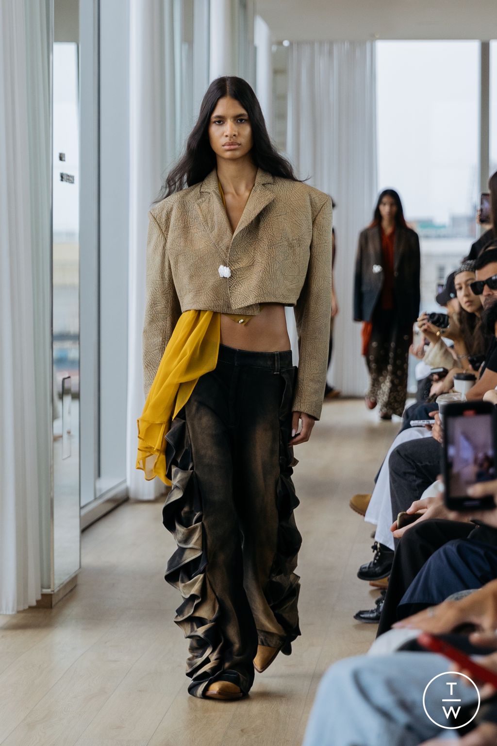 Fashion Week New York Spring/Summer 2025 look 10 from the Campillo collection womenswear