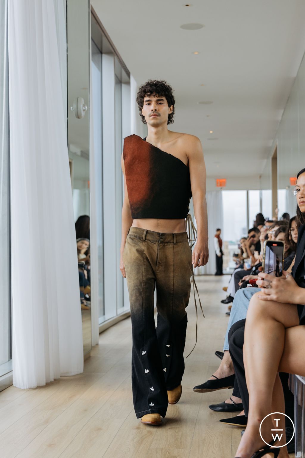 Fashion Week New York Spring-Summer 2025 look 13 from the Campillo collection womenswear
