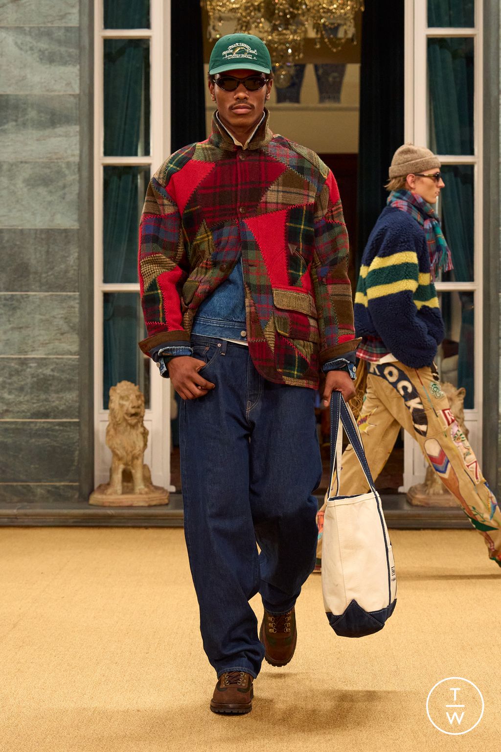 Fashion Week Milan Fall/Winter 2026 look 14 from the Polo Ralph Lauren collection menswear