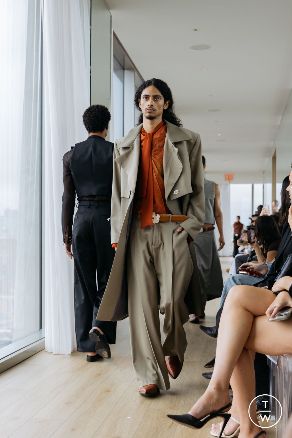 Fashion Week New York Spring-Summer 2025 look 15 from the Campillo collection womenswear