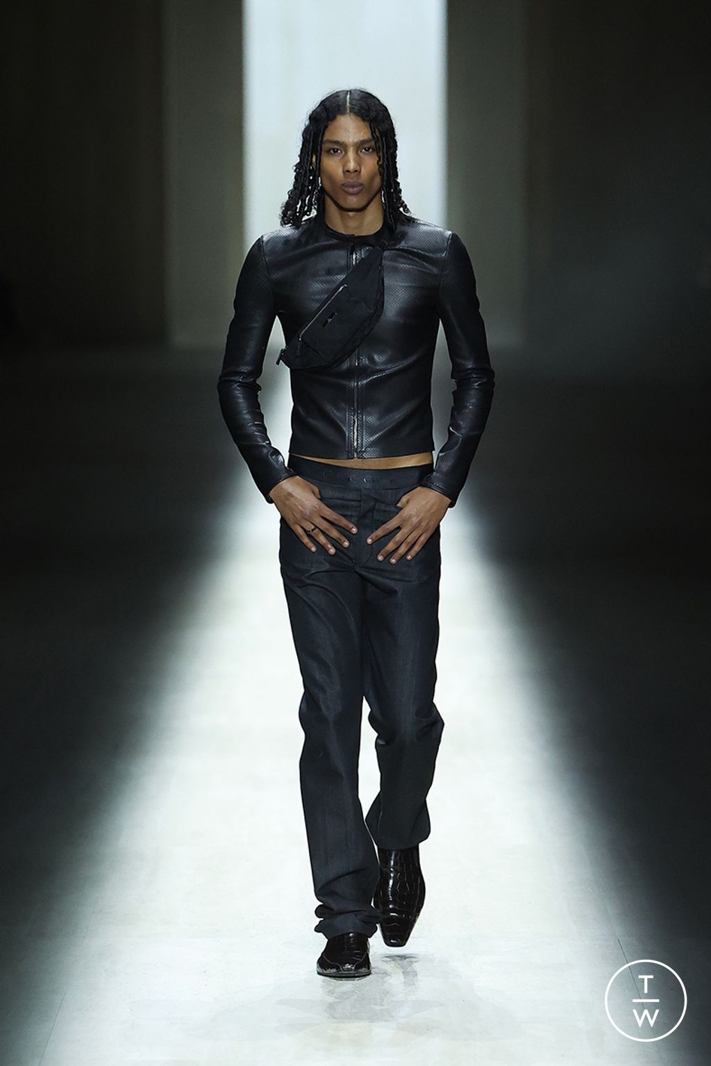 Fashion Week Milan Fall/Winter 2026 look 16 from the Gucci collection 女装