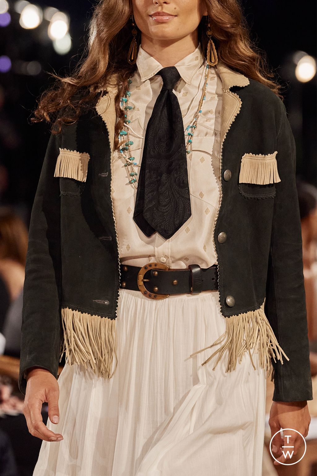 Fashion Week New York Spring/Summer 2023 look 22 from the Ralph Lauren collection womenswear accessories