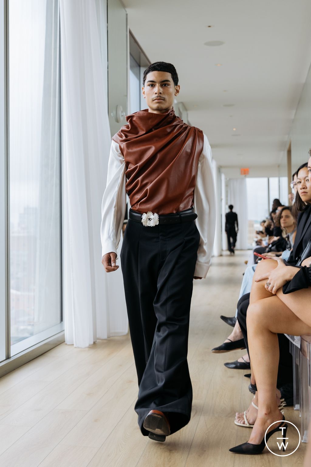 Fashion Week New York Spring/Summer 2025 look 17 from the Campillo collection womenswear
