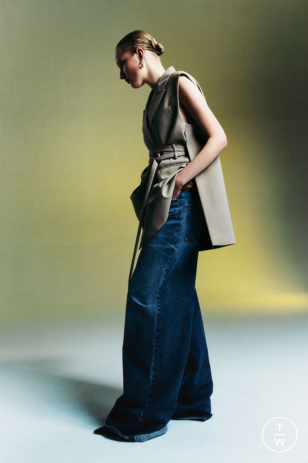 Fashion Week Milan Pre-Fall 2025 look 3 from the Sportmax collection womenswear