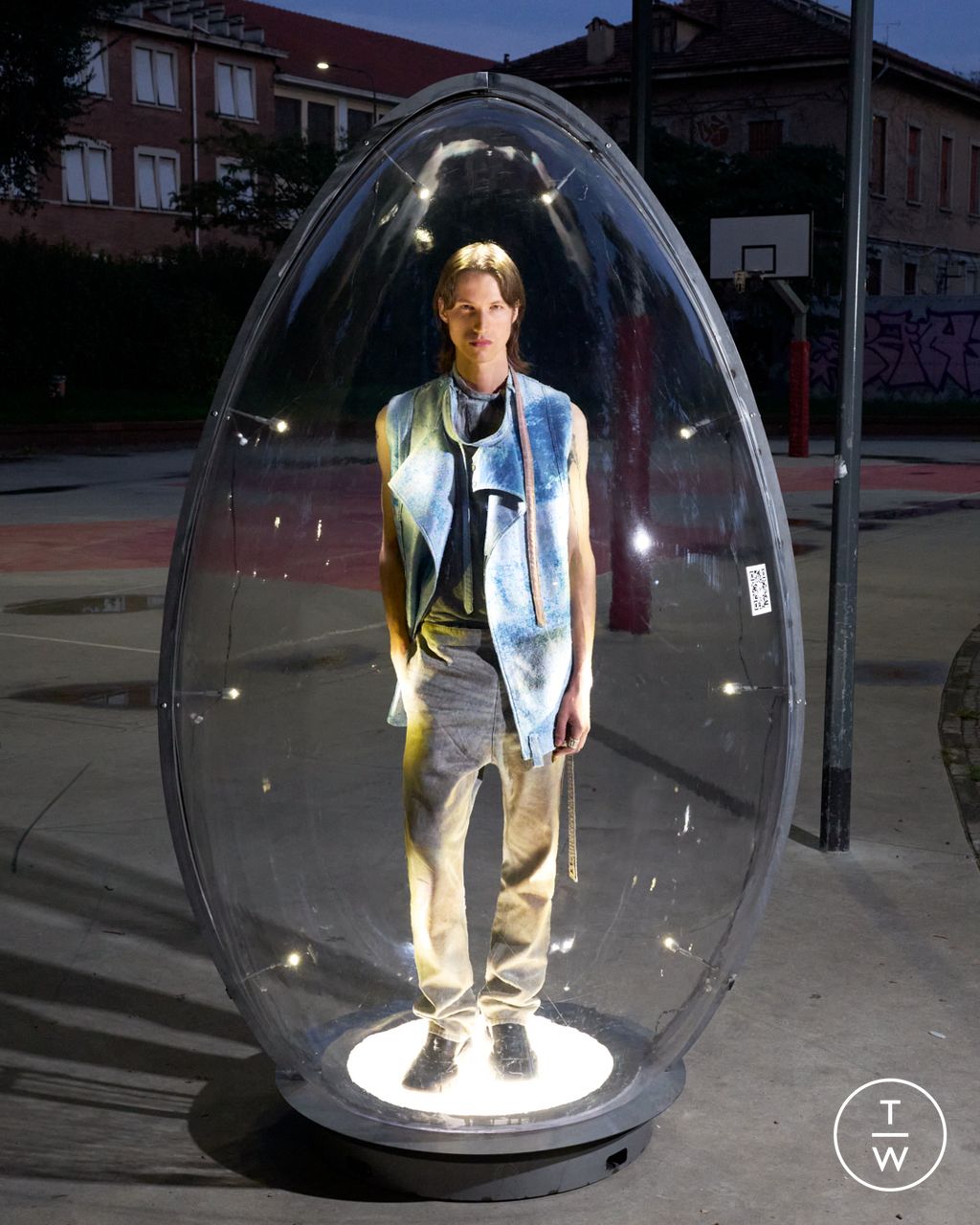 Fashion Week Milan Spring/Summer 2026 look 2 from the DIESEL collection womenswear