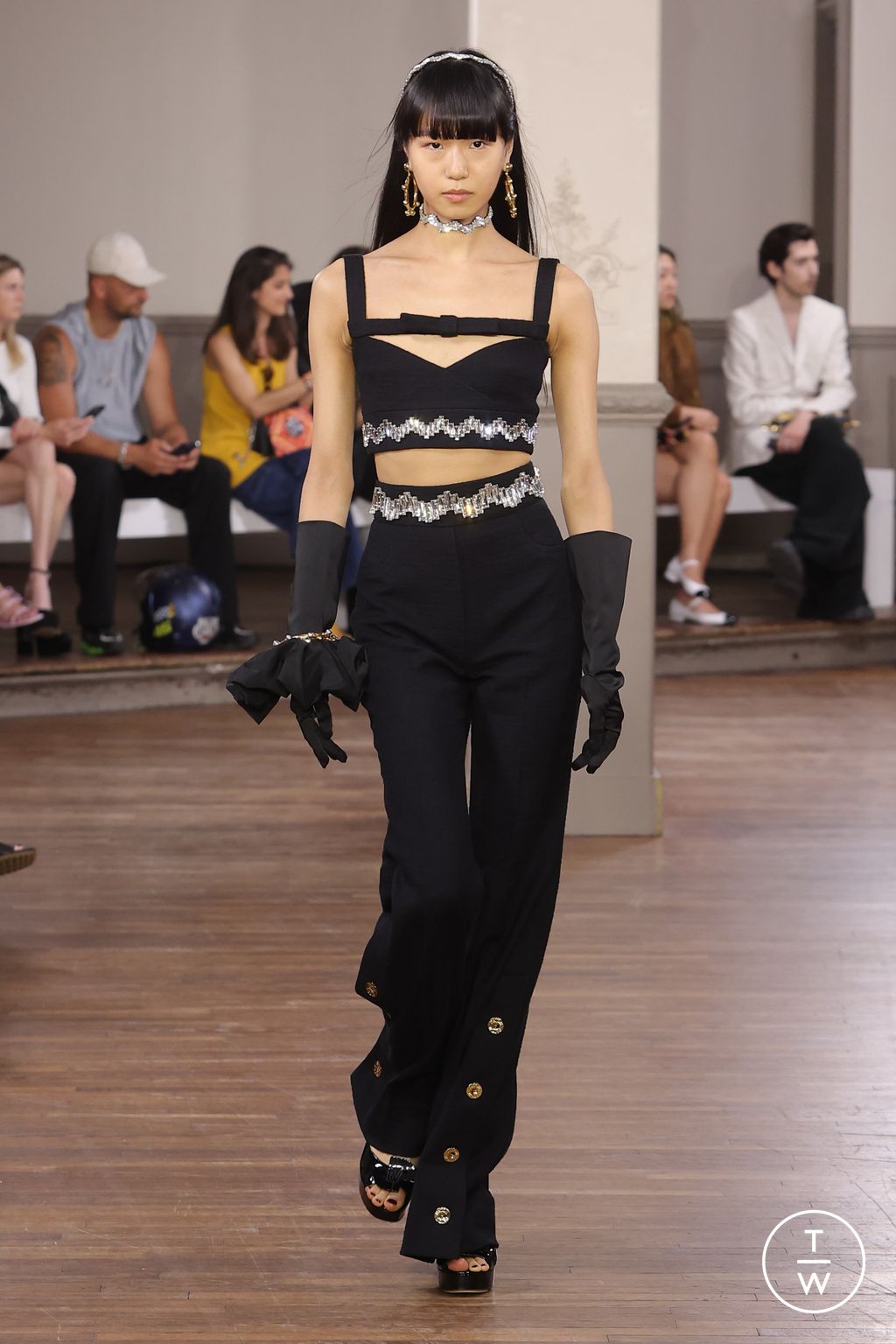 Fashion Week Paris Spring/Summer 2024 look 2 from the Patou collection womenswear