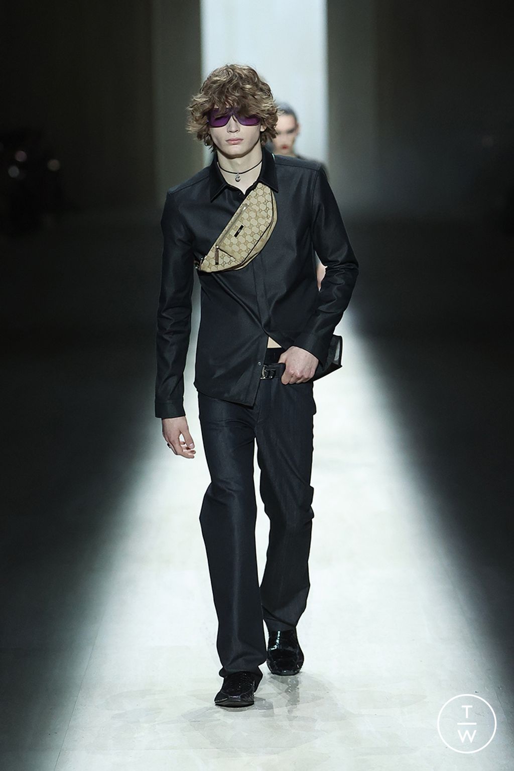 Fashion Week Milan Fall/Winter 2026 look 22 from the Gucci collection 女装