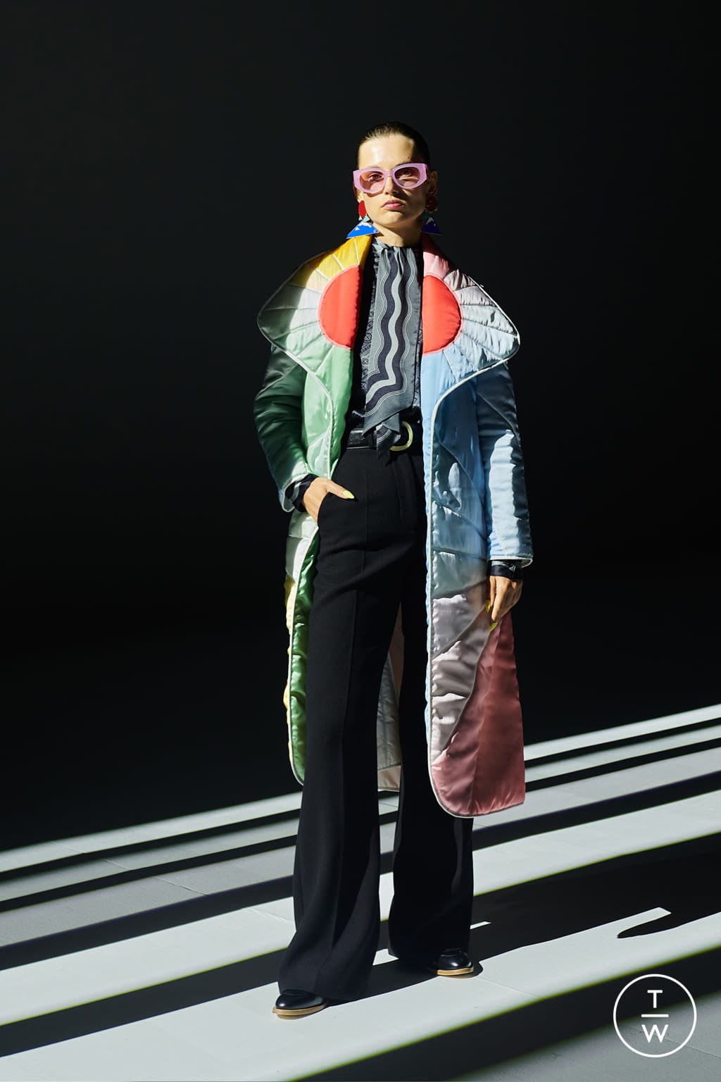 Fashion Week Paris Spring/Summer 2022 look 23 from the Casablanca collection 男装