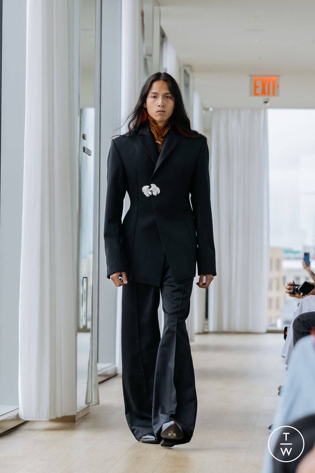 Fashion Week New York Spring/Summer 2025 look 23 from the Campillo collection womenswear
