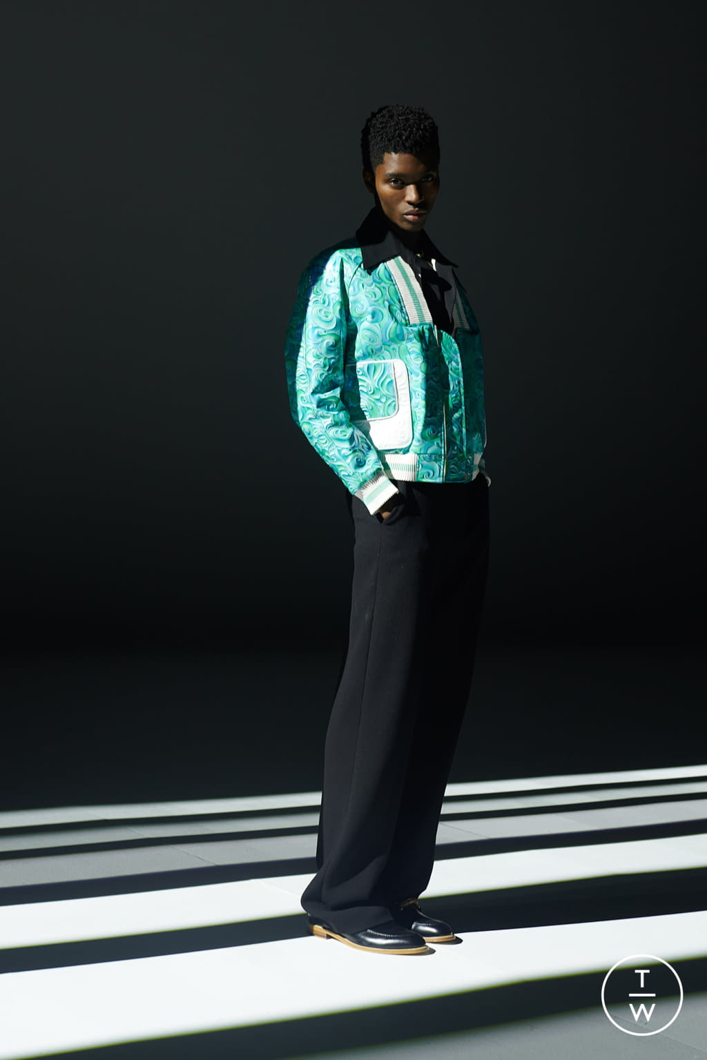 Fashion Week Paris Spring/Summer 2022 look 25 from the Casablanca collection menswear