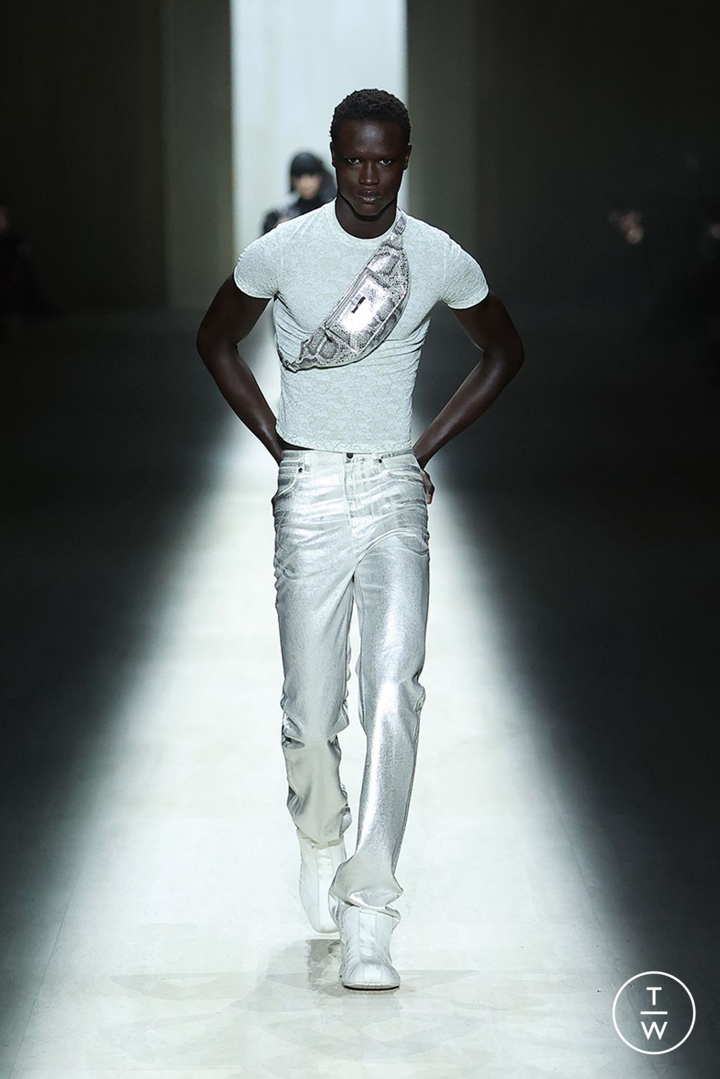 Fashion Week Milan Fall/Winter 2026 look 29 from the Gucci collection womenswear