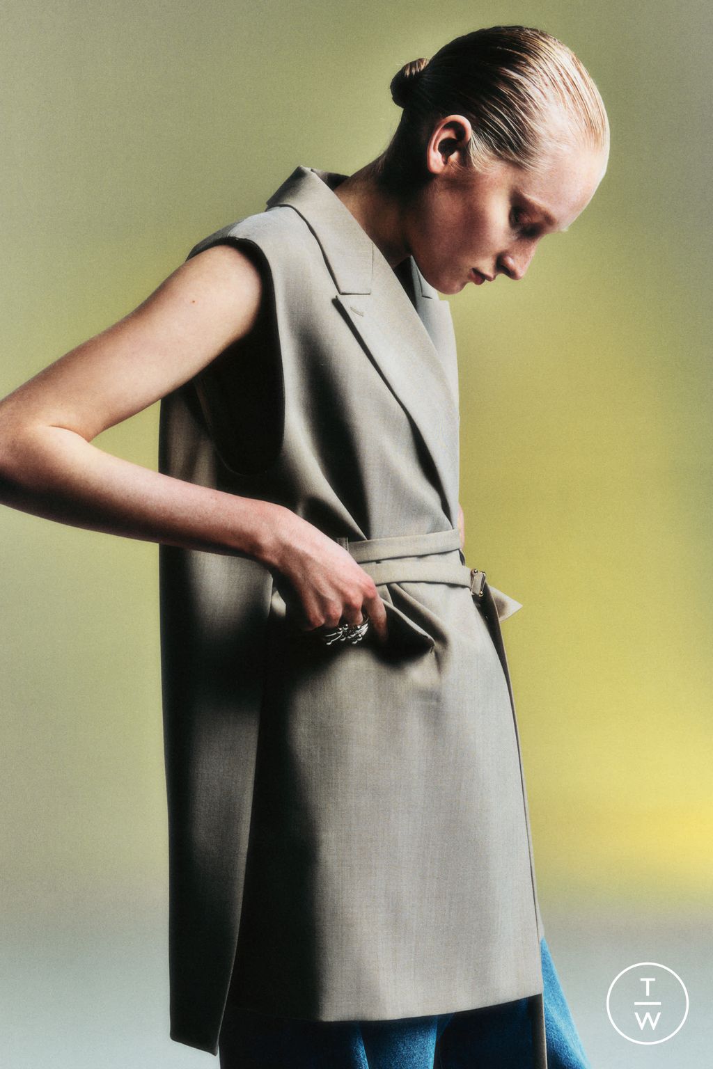 Fashion Week Milan Pre-Fall 2025 look 4 de la collection Sportmax womenswear