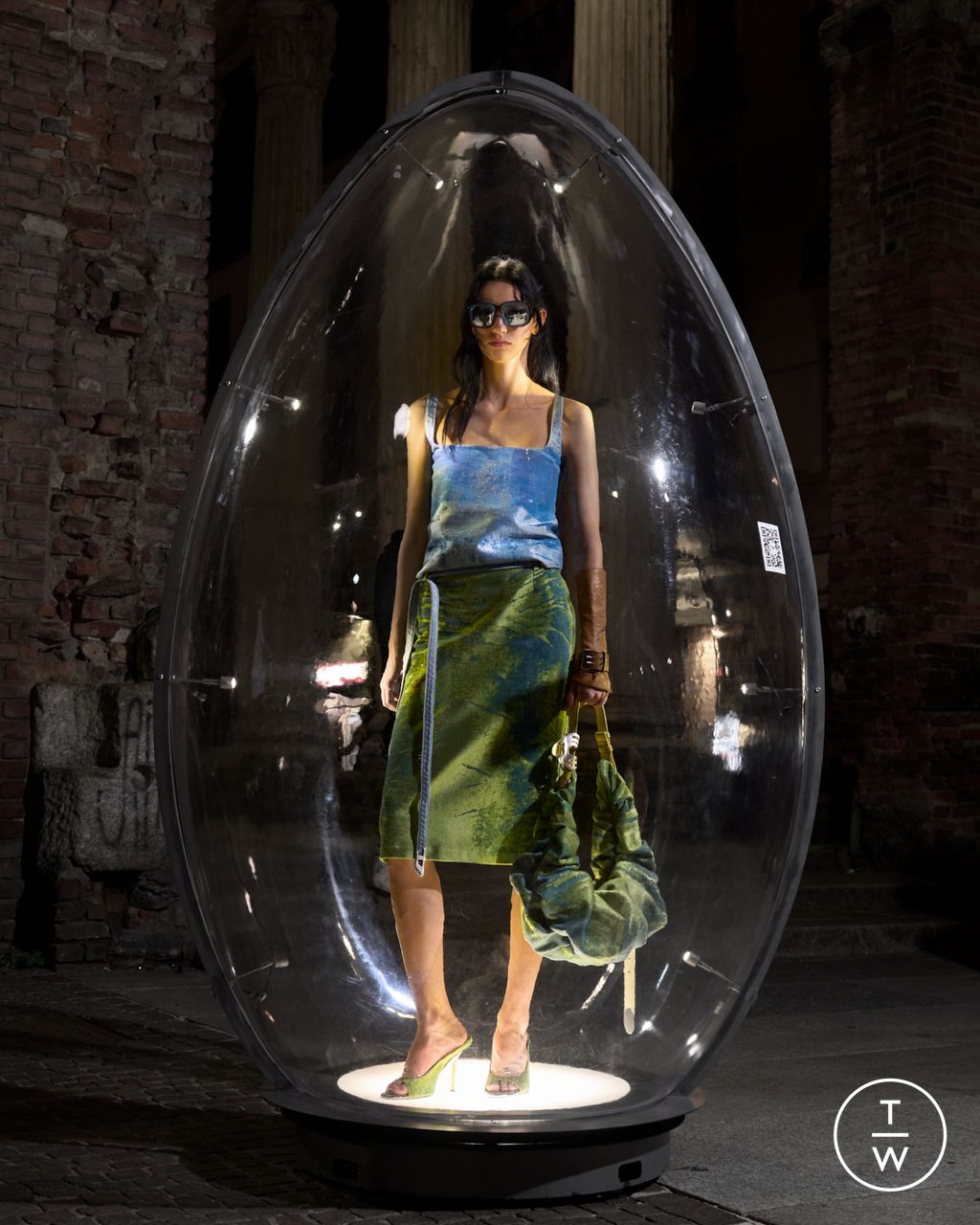 Fashion Week Milan Spring/Summer 2026 look 3 from the DIESEL collection womenswear