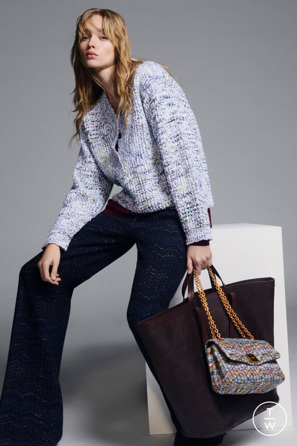 Fashion Week Milan Pre-Fall 2026 look 3 from the Missoni collection womenswear