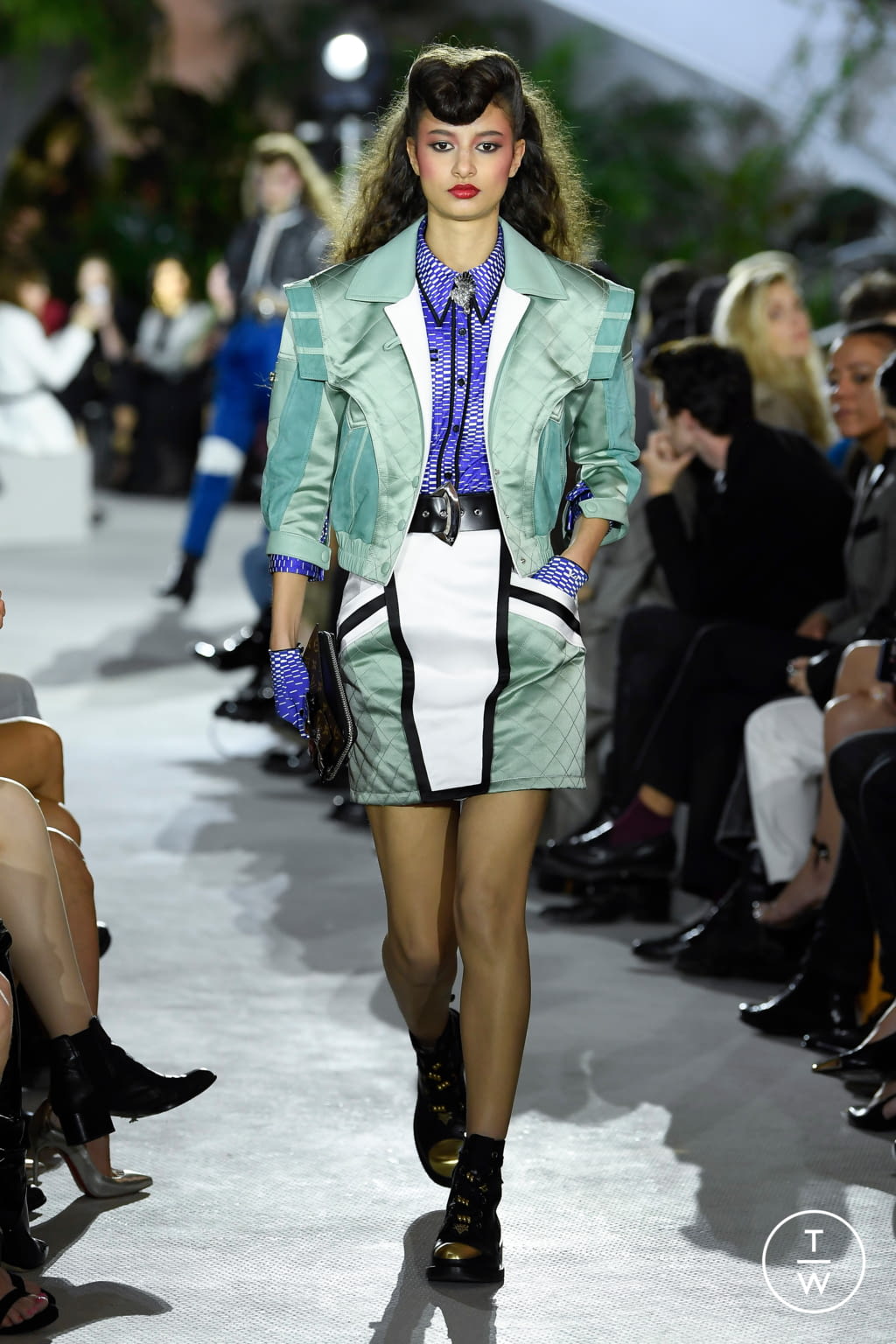 Fashion Week Paris Resort 2020 look 3 de la collection Louis Vuitton womenswear
