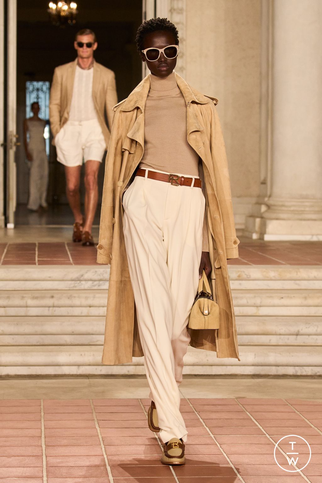 Fashion Week New York Spring/Summer 2023 look 30 from the Ralph Lauren collection womenswear