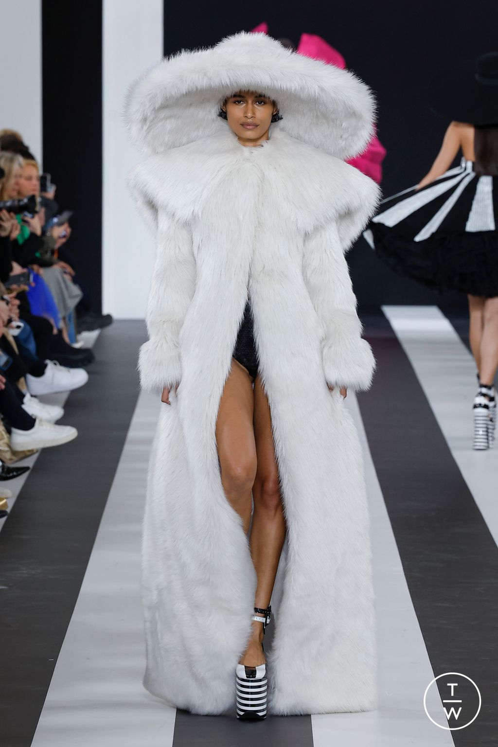 Fashion Week Paris Fall/Winter 2023 look 34 de la collection Nina Ricci womenswear