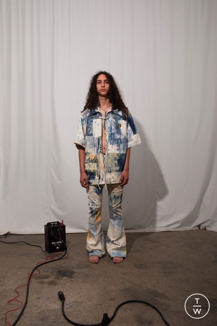 Fashion Week Paris Spring/Summer 2022 look 28 de la collection Basscoutur menswear
