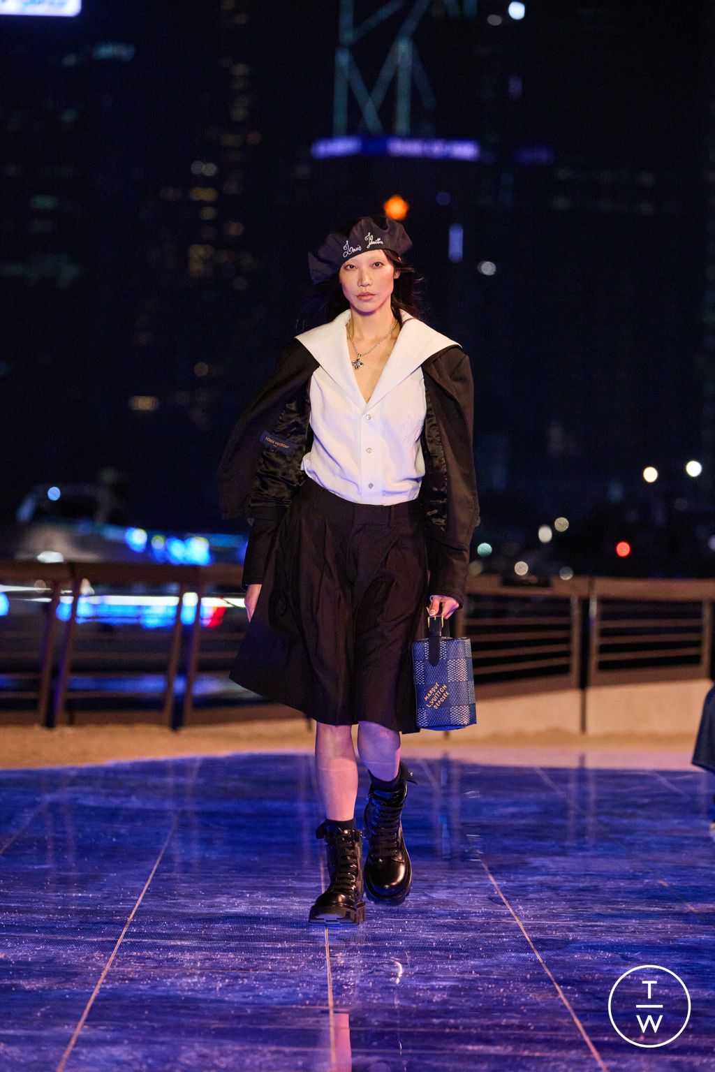 Fashion Week Paris Pre-Fall 2024 look 4 de la collection Louis Vuitton menswear