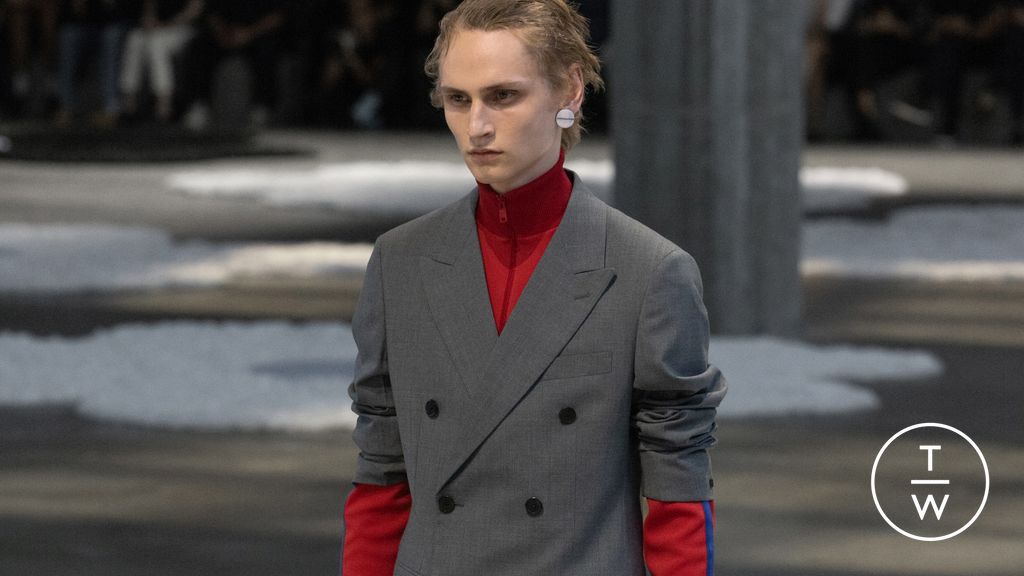 Fashion Week Milan Spring/Summer 2026 look 6 from the Prada collection menswear accessories