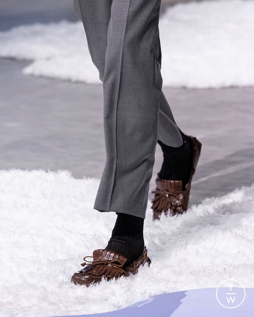 Fashion Week Milan Spring/Summer 2026 look 5 from the Prada collection menswear accessories