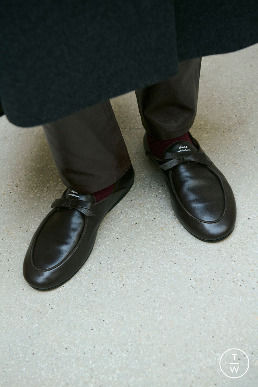 Fashion Week New York Fall/Winter 2026 look 3 from the Polo Ralph Lauren collection womenswear accessories