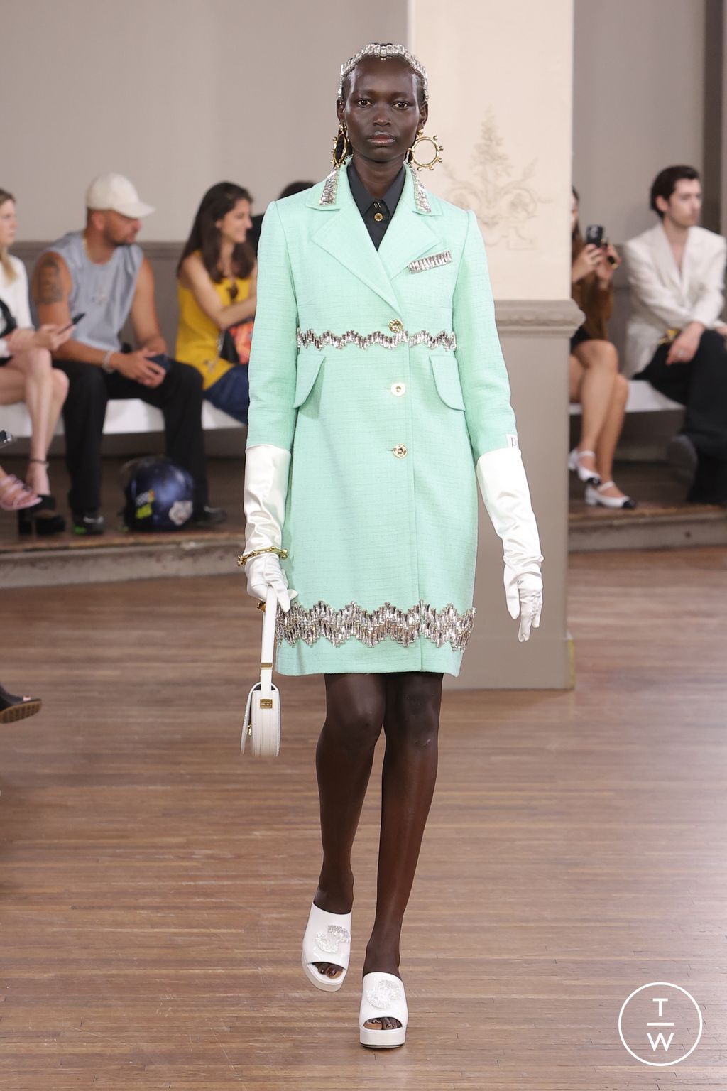 Fashion Week Paris Spring/Summer 2024 look 4 from the Patou collection womenswear