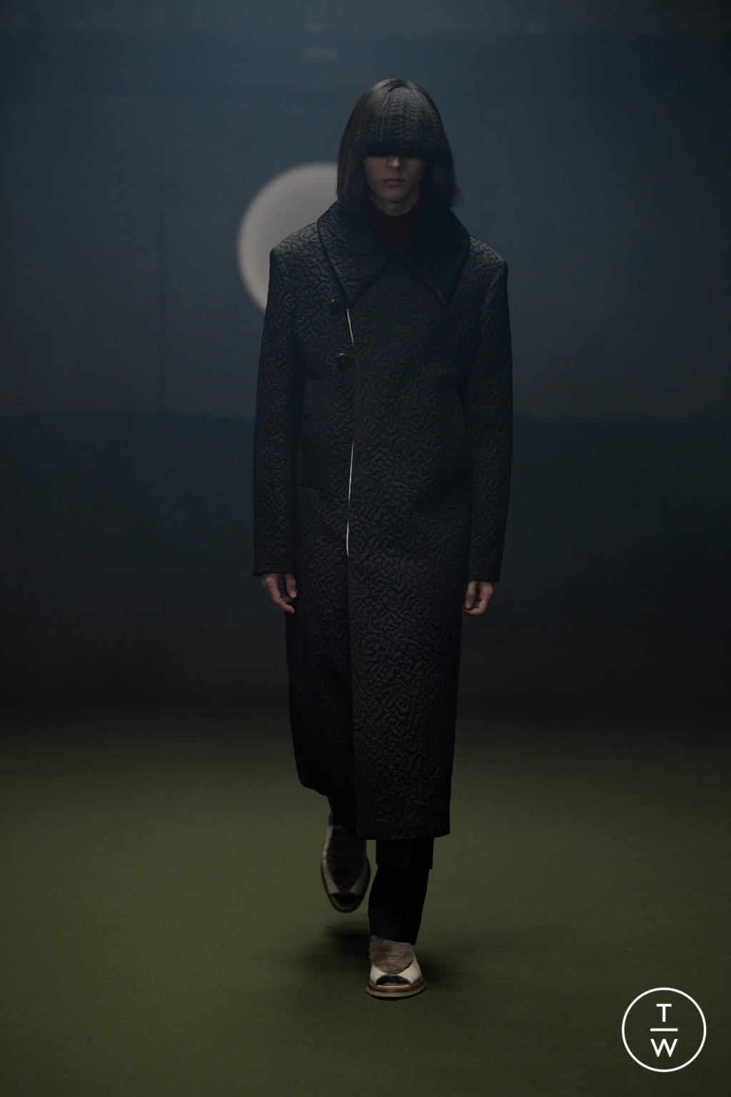 Fashion Week Paris Fall/Winter 2021 look 3 from the Namacheko collection menswear