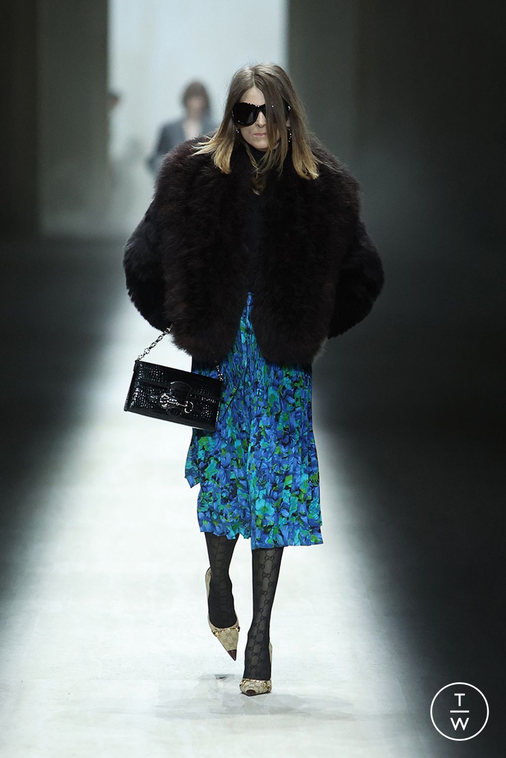 Fashion Week Milan Fall/Winter 2026 look 40 from the Gucci collection 女装