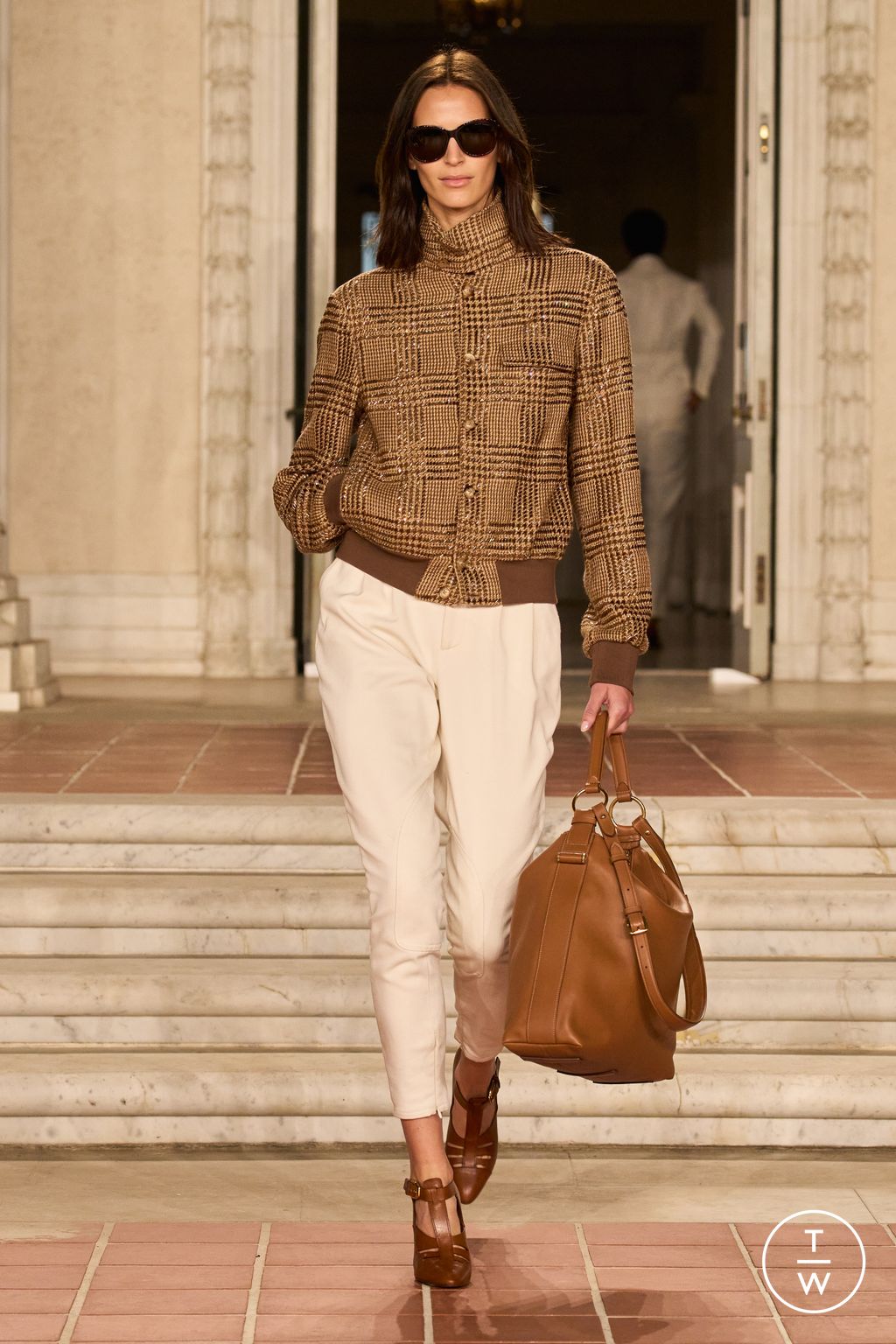 Fashion Week New York Spring/Summer 2023 look 41 from the Ralph Lauren collection womenswear